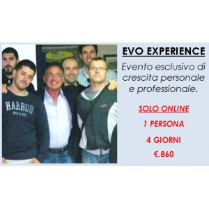 Evo Experience - 1 pers. - 4 g.