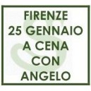 A CENA CON ANGELO - FIRENZE 25 GENNAIO 2025